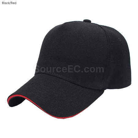 Customization Nevaso 5 Panel Heavy Cotton Sandwich Cap Corporate Gifts
