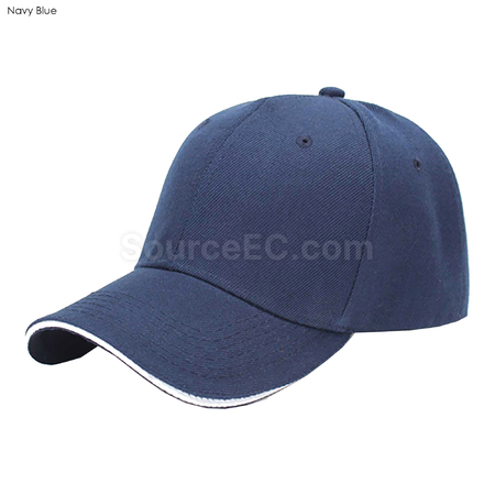 Customization Chicago 6 Panel Kid Cotton Sandwich Cap Corporate Gifts