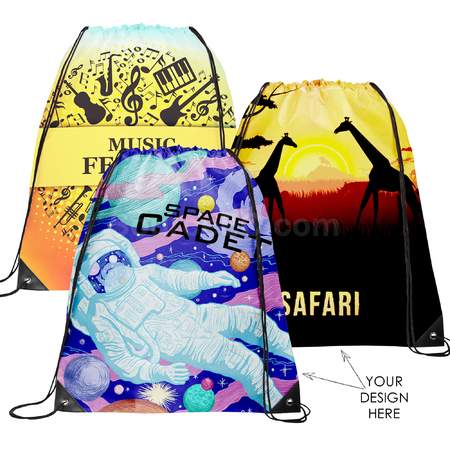 Customization Ackton Nylon Backsack Corporate Gifts