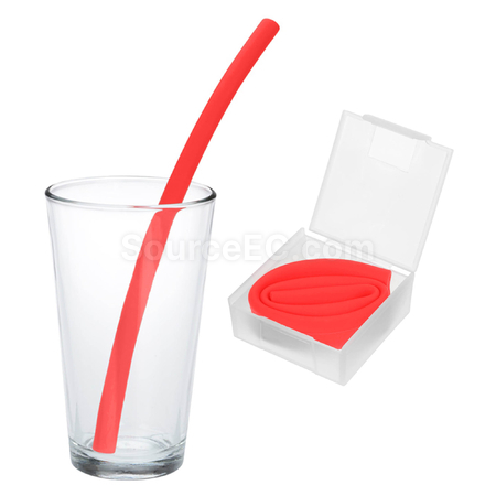 Customization Deno Silicone Straw Corporate Gifts