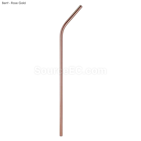 Customization Stainless Steel Straw 6MM x 215MM Corporate Gifts