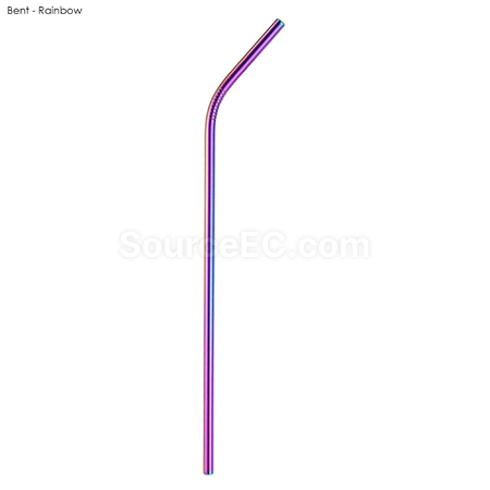 Customization Stainless Steel Straw 6MM x 215MM Corporate Gifts