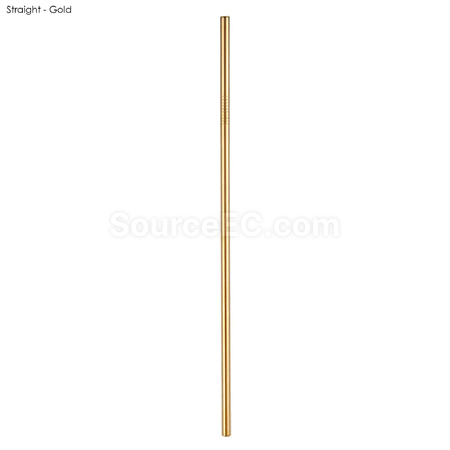 Customization Stainless Steel Straw 6MM x 215MM Corporate Gifts