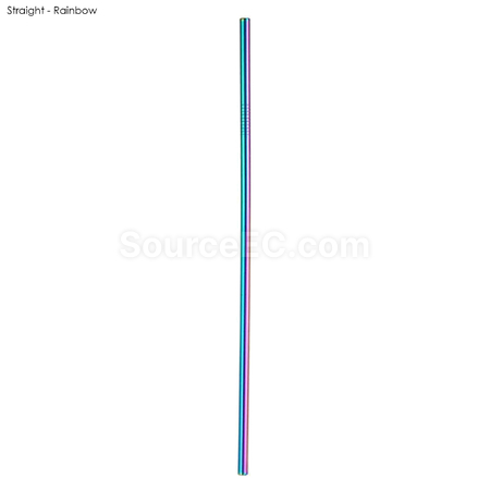 Customization Stainless Steel Straw 6MM x 215MM Corporate Gifts