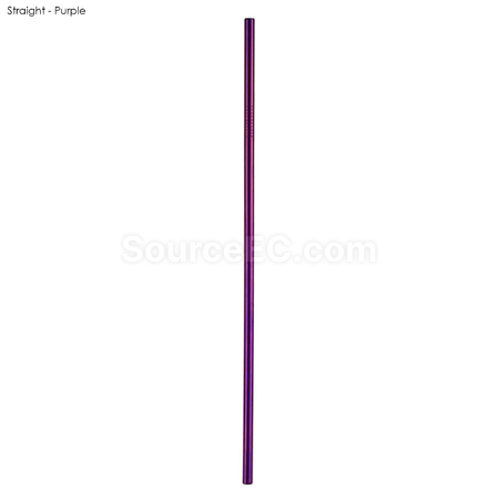 Customization Stainless Steel Straw 6MM x 266MM Corporate Gifts