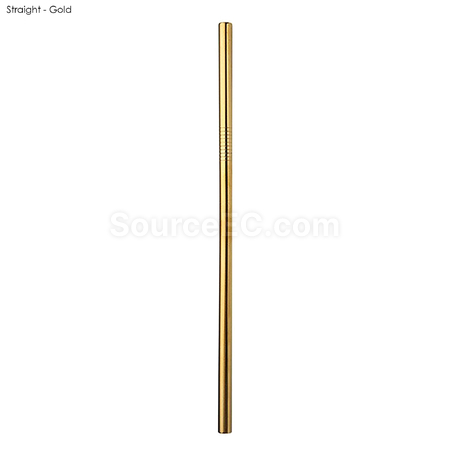 Customization Stainless Steel Straw 8MM x 215MM Corporate Gifts
