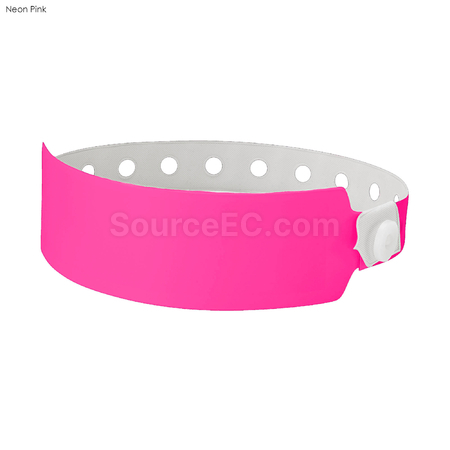 Customization Code Plastic Wrist Band 25mm Corporate Gifts