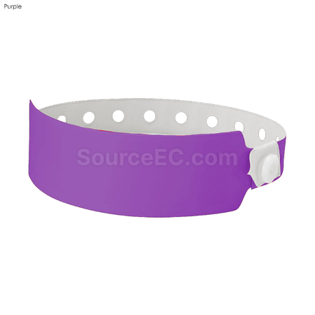 Customization Code Plastic Wrist Band 25mm Corporate Gifts