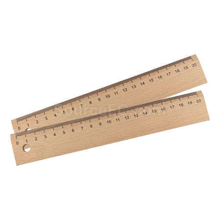 Customization Wood Ruler 20cm Corporate Gifts