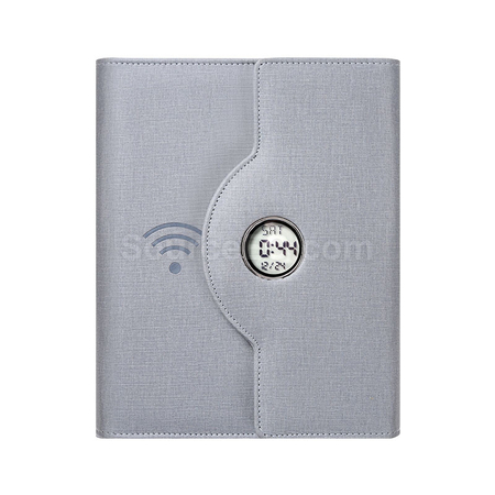 Customization Multifunctional Rechargeable Clock Notebook Corporate Gifts