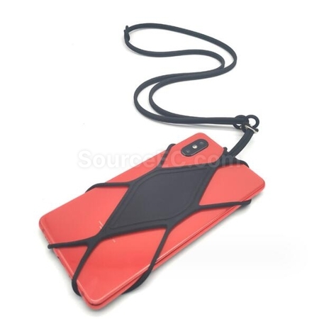 Customization Silicone Diamond Mobile Phone Sling Clip Corporate Gifts
