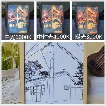 Customization Creative Decorative Painting with Light Corporate Gifts
