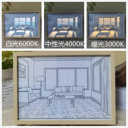 Customization Creative Decorative Painting with Light Corporate Gifts