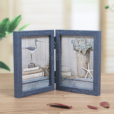 Customization Solid Wood Folding Photo Frame Corporate Gifts