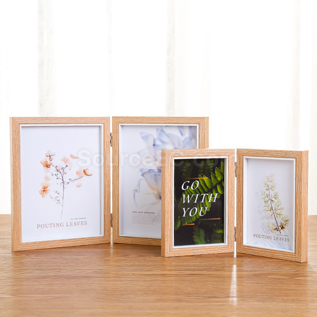 Customization Solid Wood Folding Photo Frame Corporate Gifts