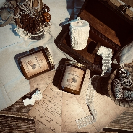 Customization SHABBY BOOK FRAGRANCE SOY CANDLE Corporate Gifts