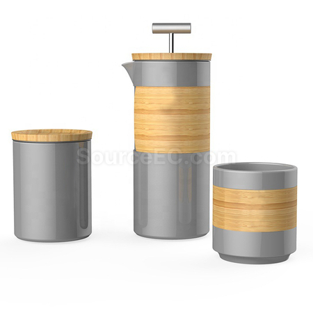 Customization Ceramic French Press Gift Set Corporate Gifts