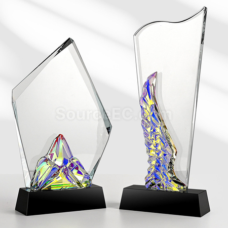 Customization Gradient Crystal Trophy Corporate Gifts