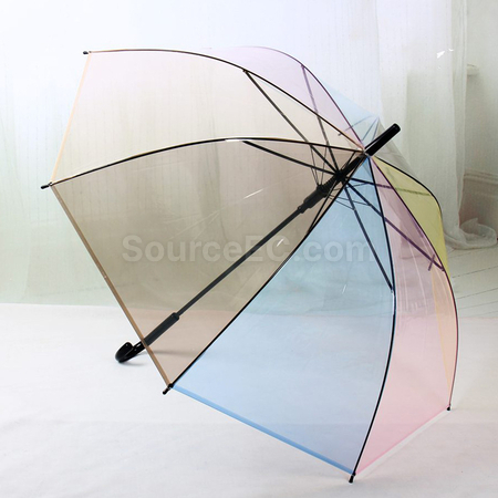 Customization Transparent Rainbow Umbrella Corporate Gifts