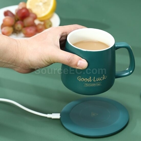 Customization Wireless Fast Charging Coaster 2-In-1 Corporate Gifts