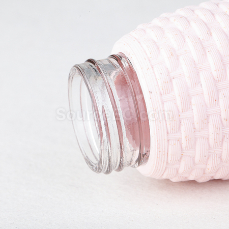 Customization Twist Rattan Glass Cup Corporate Gifts