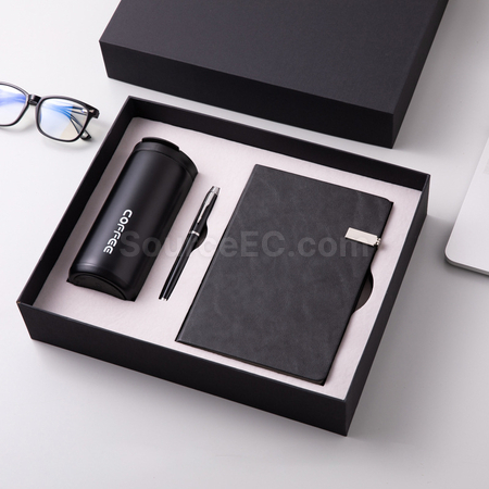 Customization Insulating Cup+Pen+Notebook Set Corporate Gifts