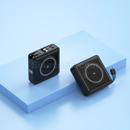 Customization Comes with Cord Wireless Charging Mobile Power Supply Corporate Gifts
