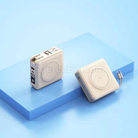 Customization Comes with Cord Wireless Charging Mobile Power Supply Corporate Gifts