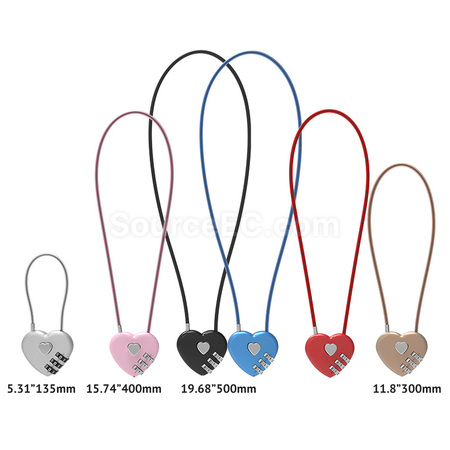 Customization Heart Password Lock Corporate Gifts