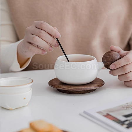 Customization Zhaocai Cat Ceramic Cup Corporate Gifts