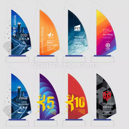 Customization Crystal Trophy Corporate Gifts