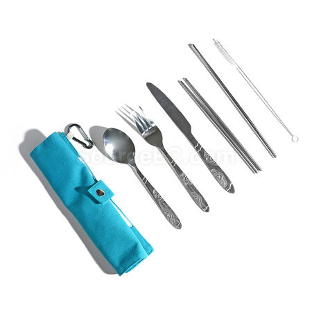 Customization Stainless Steel Portable Tableware Corporate Gifts