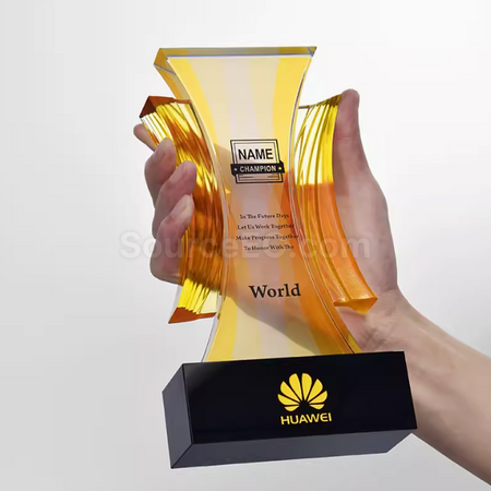 Customization Glass Crystal Trophy Corporate Gifts