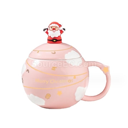 Customization Christmas Cup Ceramic Cup Corporate Gifts