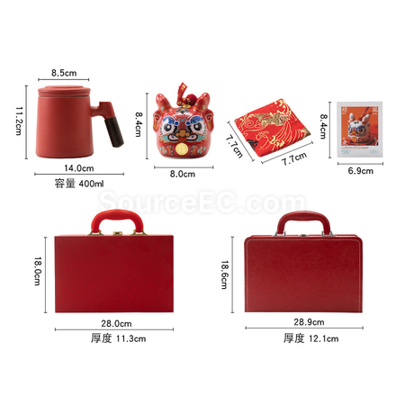Customization Money jar+ceramic cup set Corporate Gifts
