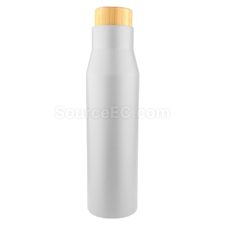 Customization 20OZ Double-layer Vacuum Inner 304 Stainless Steel Bamboo Lid Thermos Cup Corporate Gifts