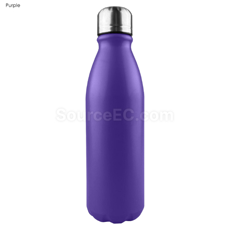 Customization 25.4OZ 201 Stainless steel lid PP Bottle Aluminum Water Bottle Corporate Gifts