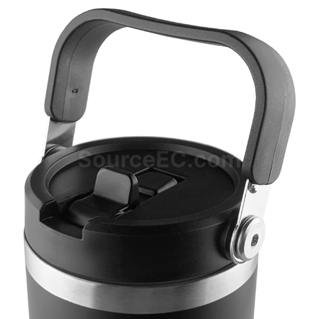 Customization 30OZ Double-layer Vacuum Stainless Steel PP Coffee Cup with Lid Corporate Gifts