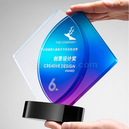 Customization Crystal Trophy Corporate Gifts