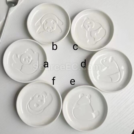 Customization Customized ceramic soy sauce dish Corporate Gifts