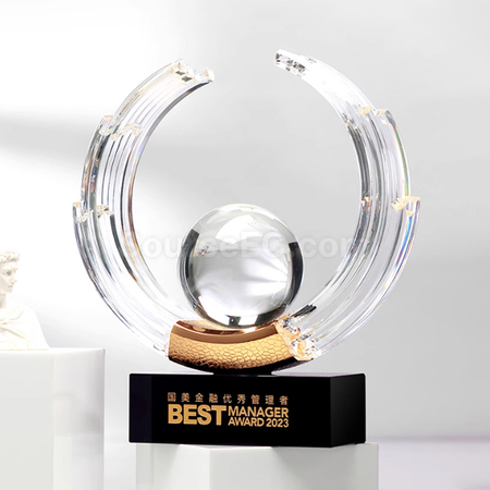Customization Acrylic Crystal Trophy Corporate Gifts
