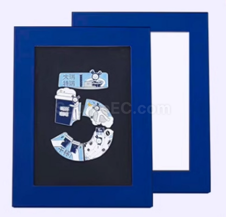 Customization Anniversary special-shaped digital puzzle badge Corporate Gifts