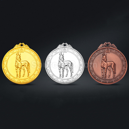 Customization Horse Racing Metal Medal Corporate Gifts