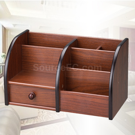 Customization Multifunctional Wooden Pen Holder Corporate Gifts