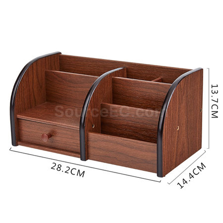 Customization Multifunctional Wooden Pen Holder Corporate Gifts