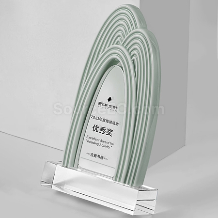 Customization Ceramic Crystal Trophy Corporate Gifts