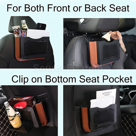 Customization Backseat Organizer with Cup Holders  Corporate Gifts
