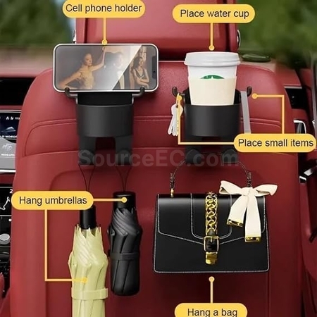 Customization Multifunctional Hook for Car Seat Back Corporate Gifts