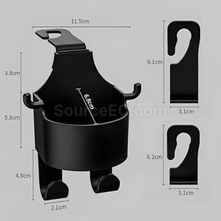 Customization Multifunctional Hook for Car Seat Back Corporate Gifts