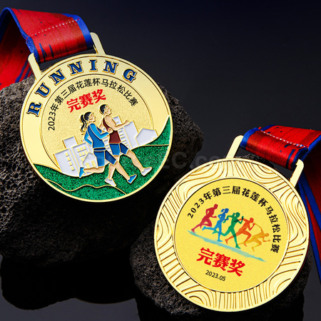 Customization Running Metal Medal Corporate Gifts